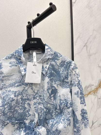 Tie-front shirt