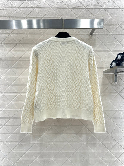Bow-tie Knit Cardigan