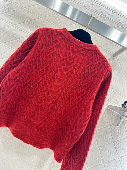 Bow-tie Knit Cardigan
