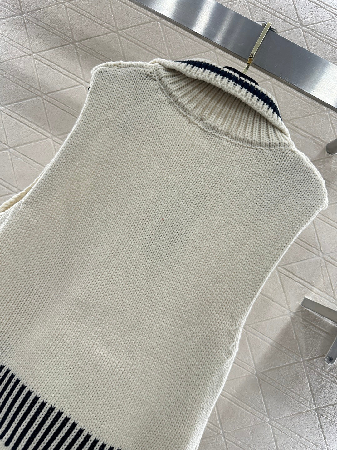 Collared Knit Vest