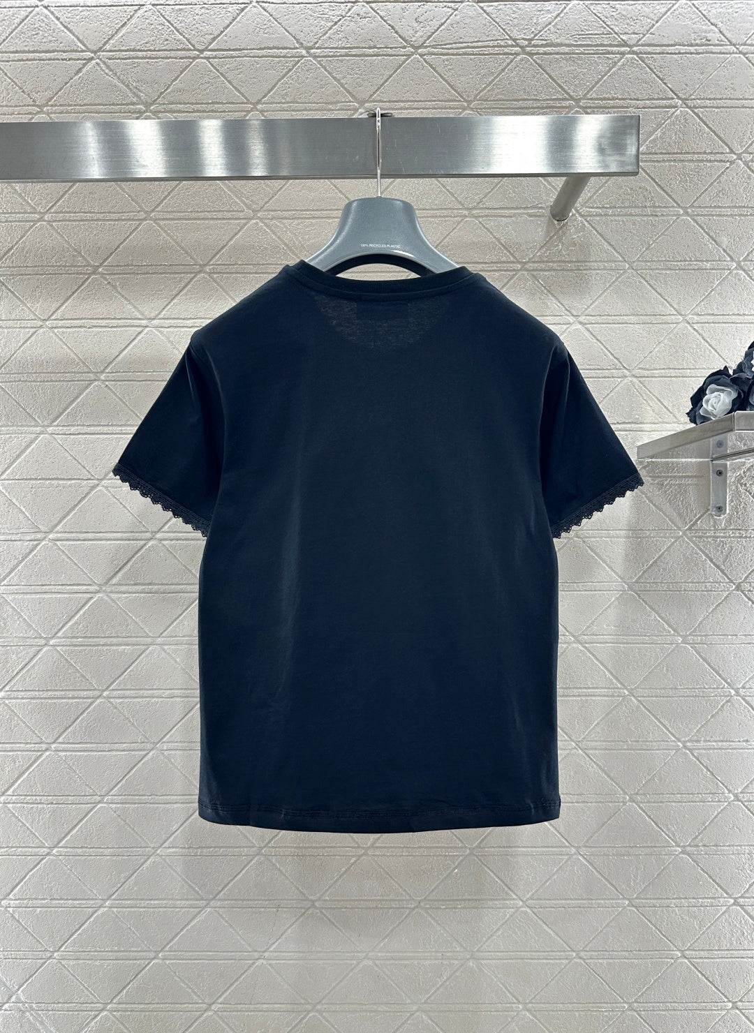 Herme Embroidered Logo T-shirt