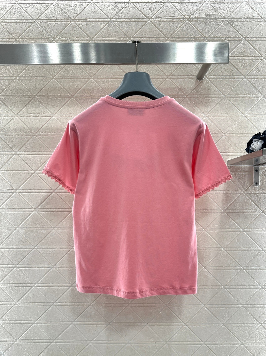 Herme Embroidered Logo T-shirt