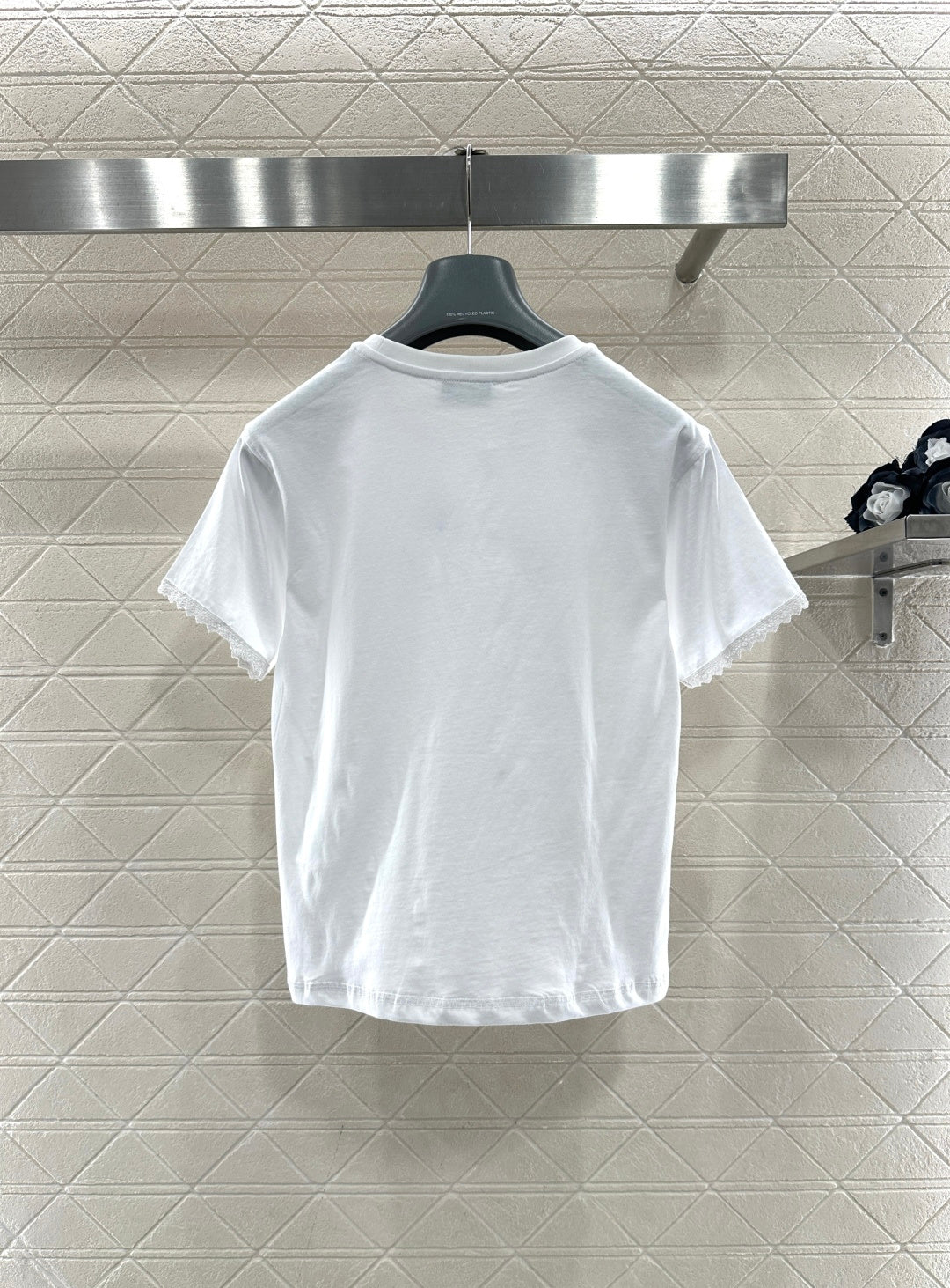 Herme Embroidered Logo T-shirt