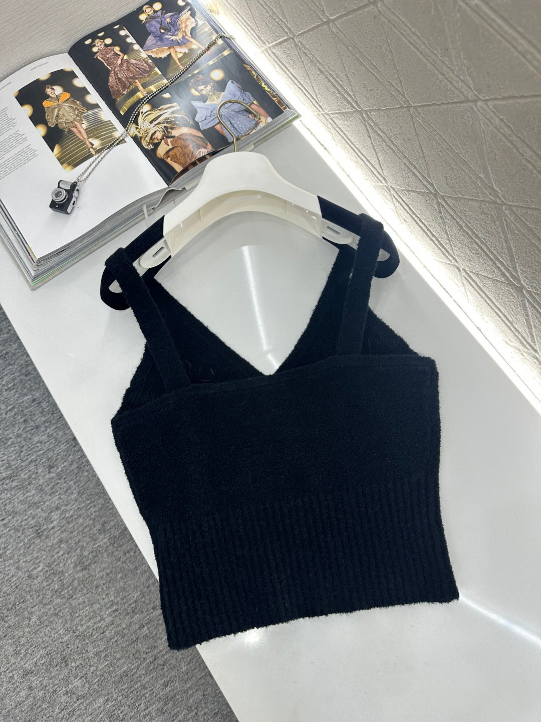 V-neck Knit Vest
