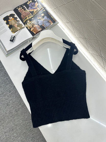 V-neck Knit Vest