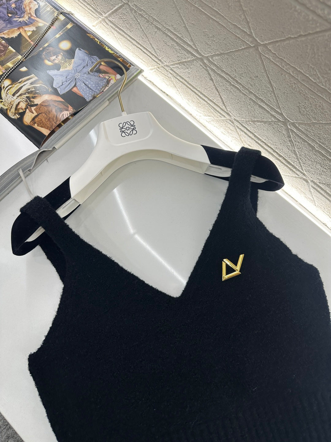 V-neck Knit Vest