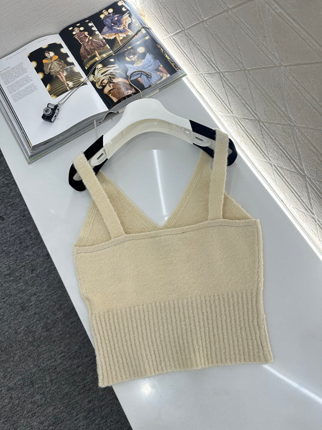 V-neck Knit Vest