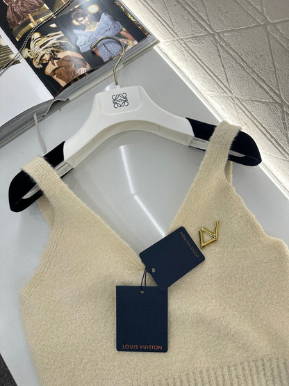 V-neck Knit Vest