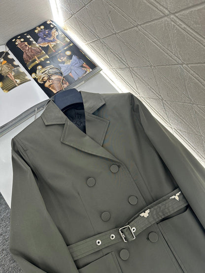 Belted Suit Jacket/Pants