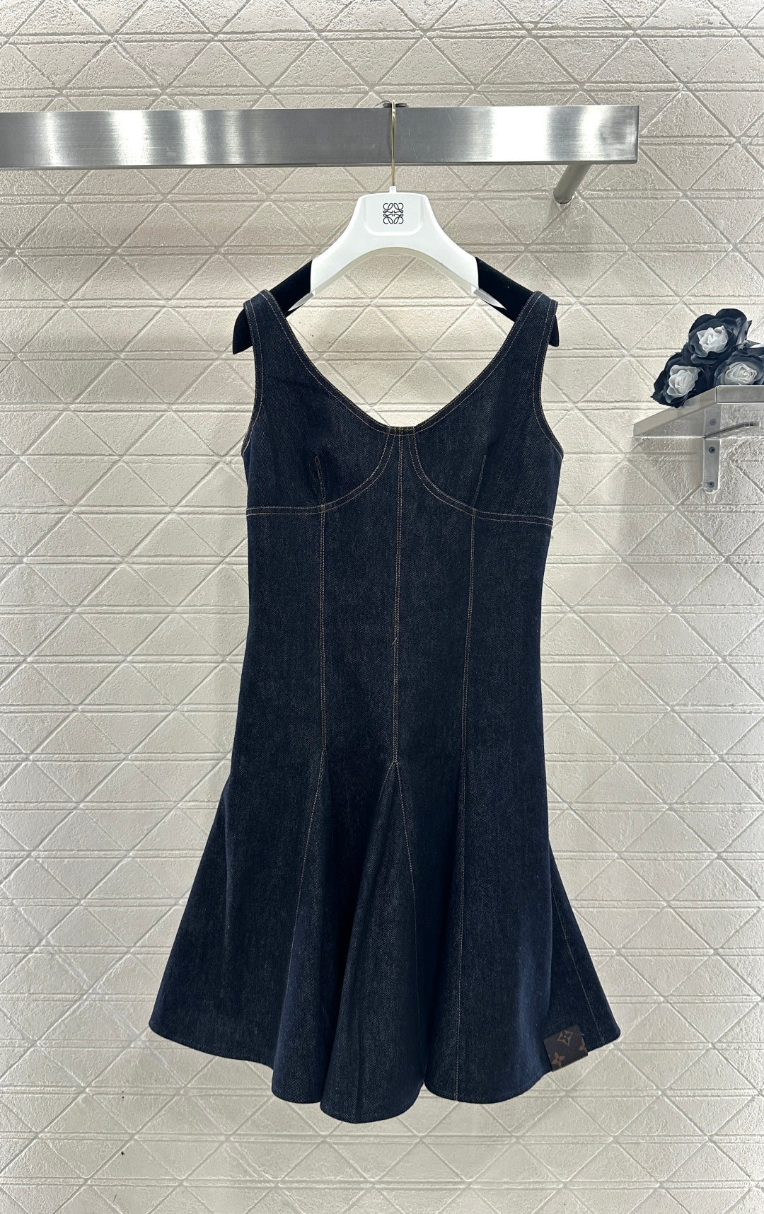 Zippered Vest Dress