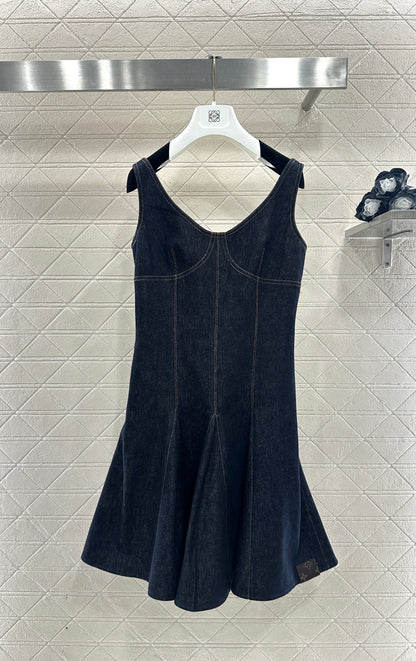 Zippered Vest Dress