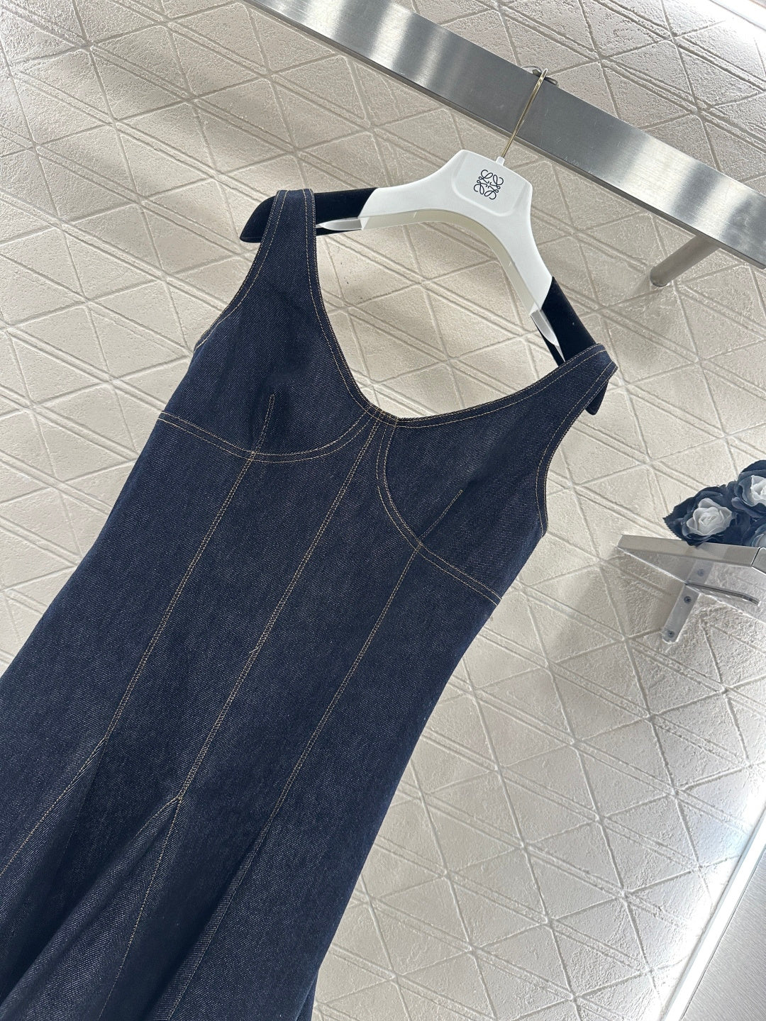 Zippered Vest Dress