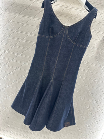 Zippered Vest Dress