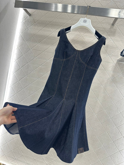 Zippered Vest Dress