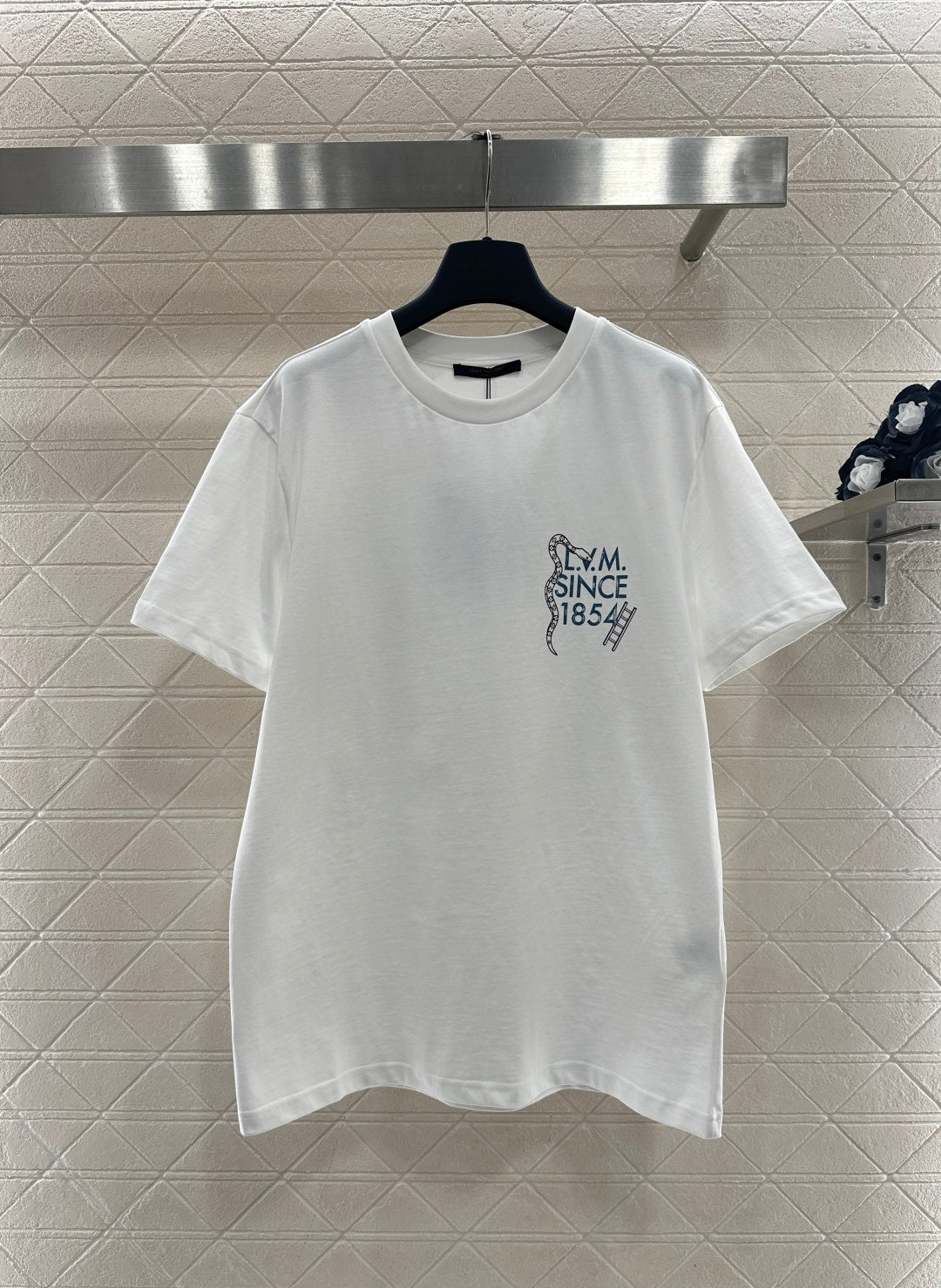 Printed Checkerboard T-shirt