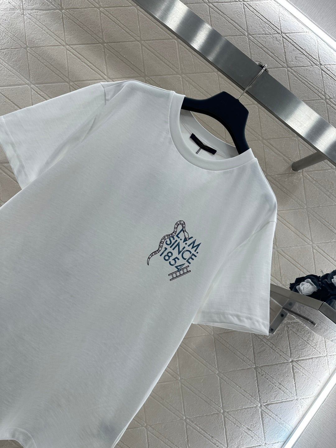 Printed Checkerboard T-shirt