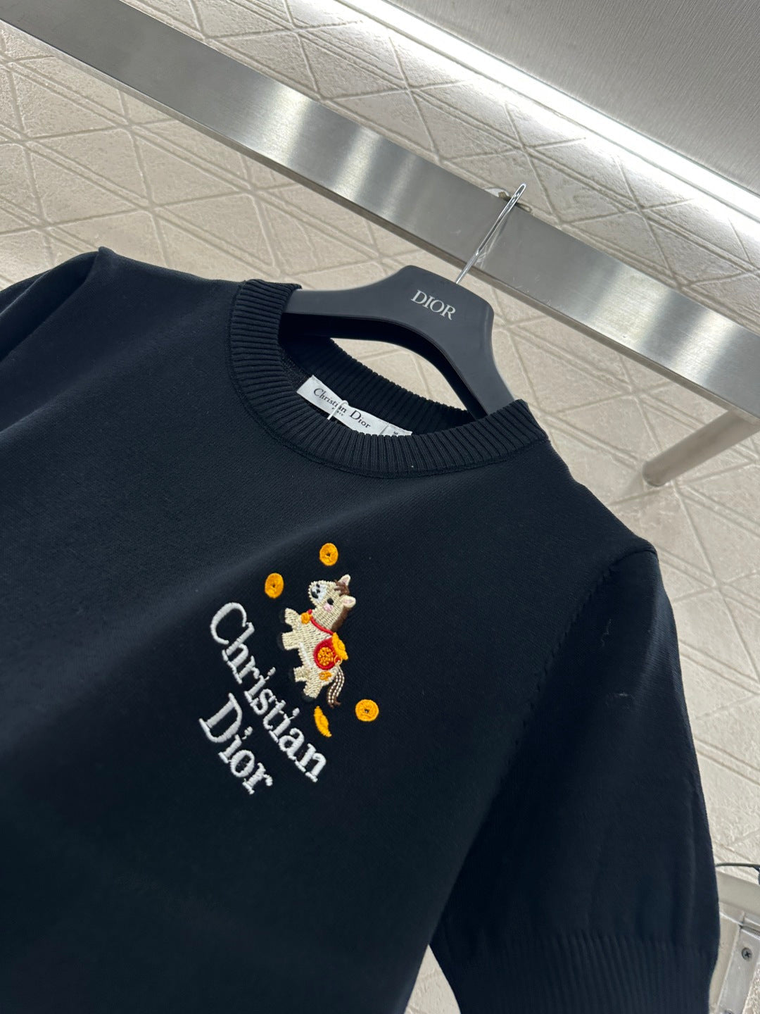 Knitted Short-Sleeve T-Shirt