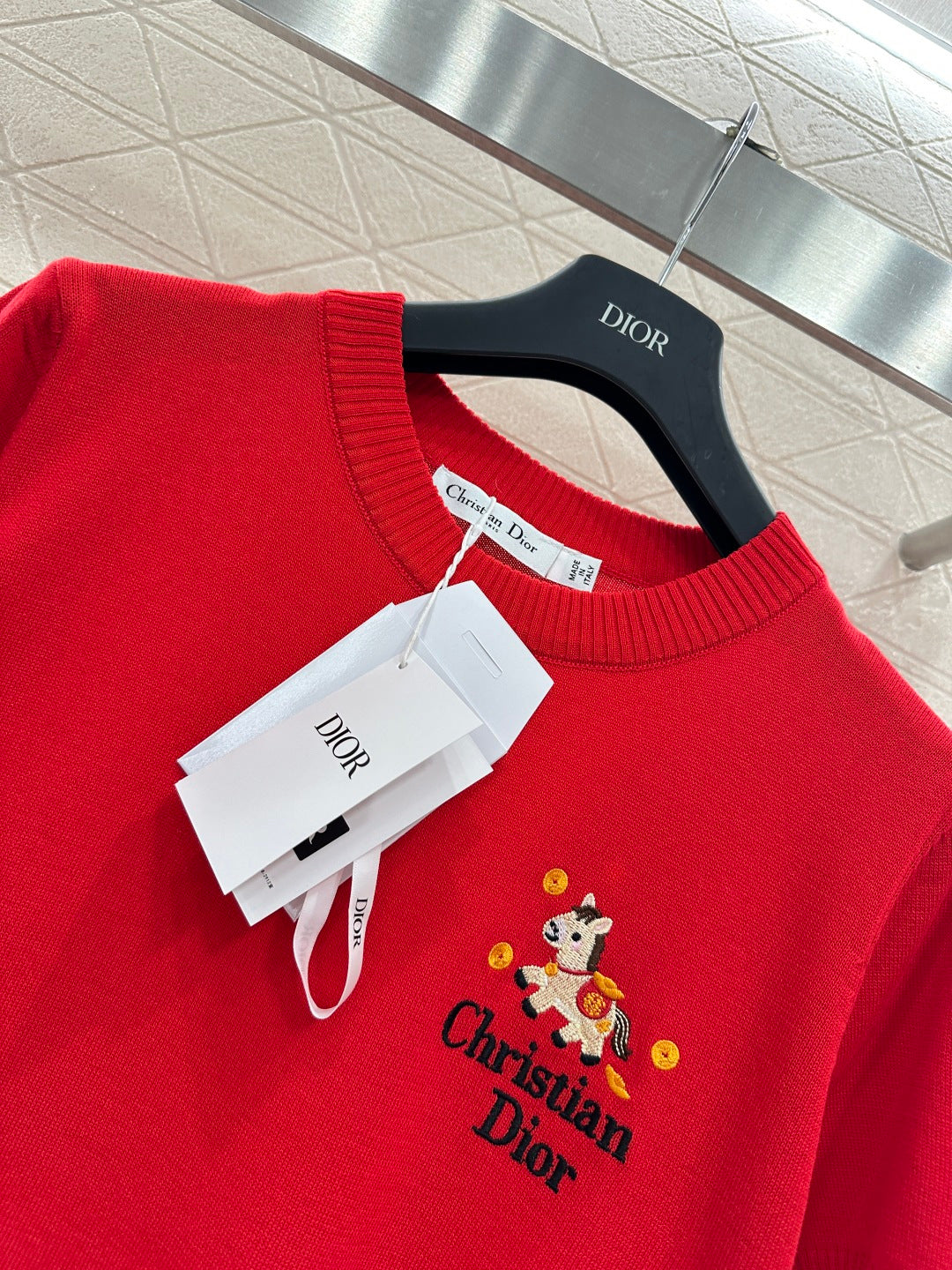 Knitted Short-Sleeve T-Shirt