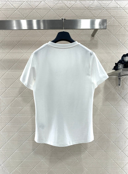 Printed Portrait T-shirt with Bags