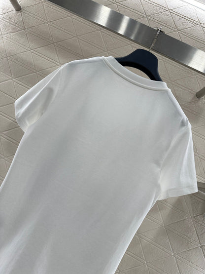 Printed Portrait T-shirt with Bags