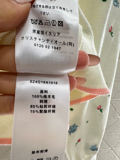 Embroidered Floral Cardigan