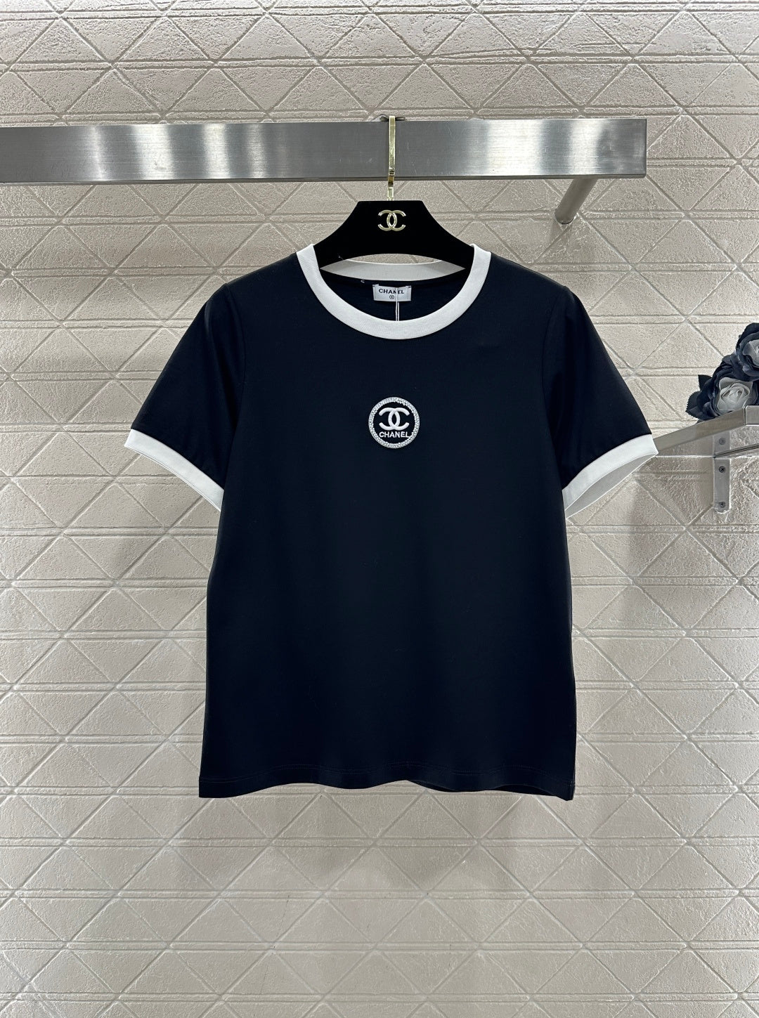 Beaded Logo T-Shirt