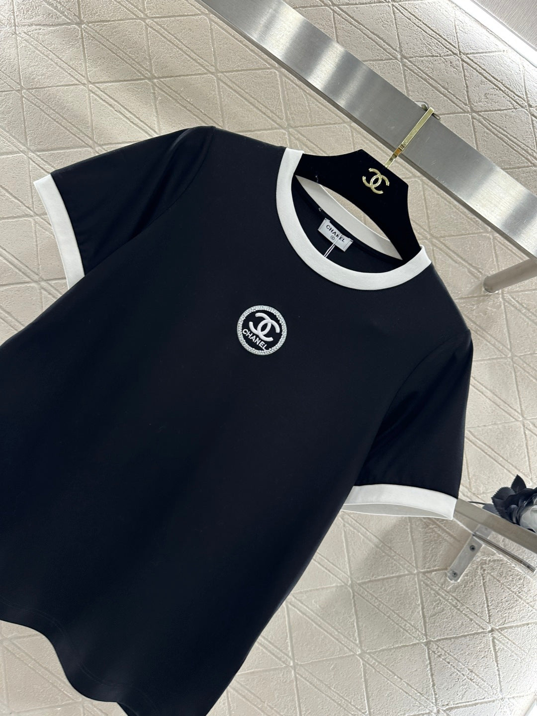 Beaded Logo T-Shirt