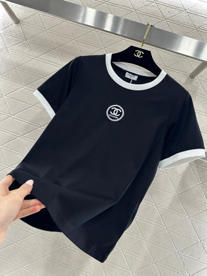 Beaded Logo T-Shirt