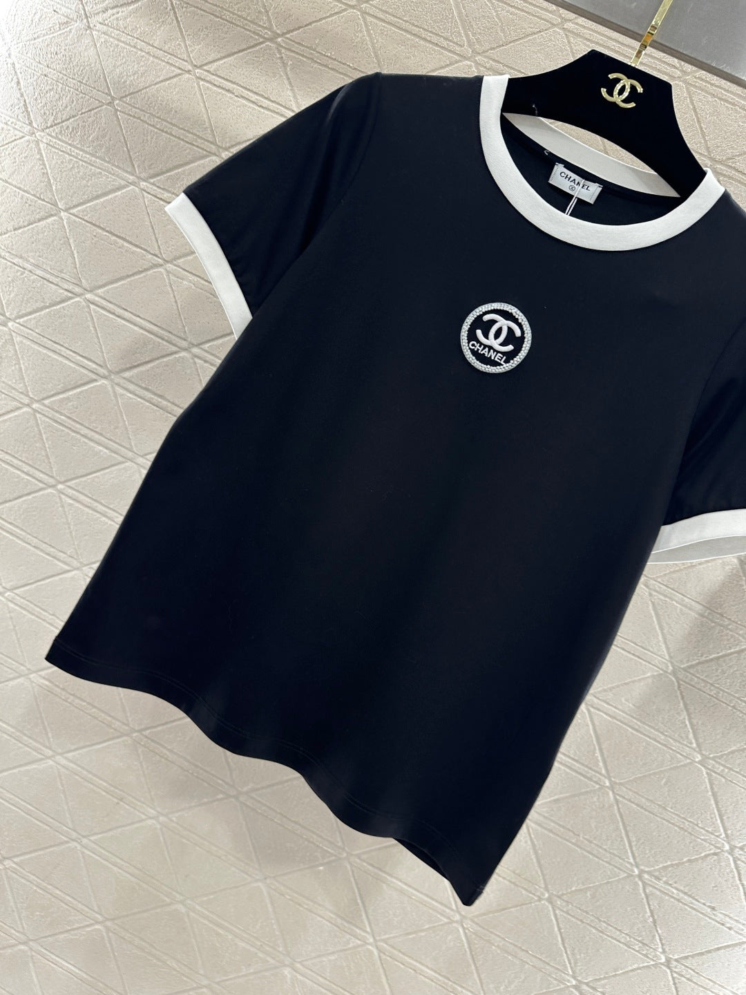 Beaded Logo T-Shirt