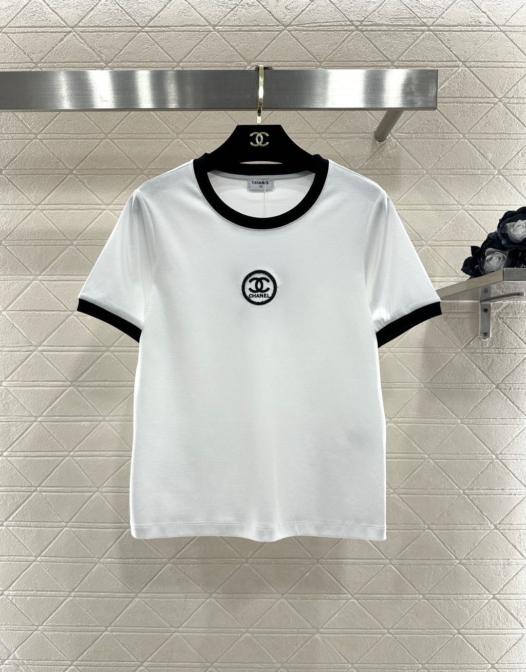 Beaded Logo T-Shirt