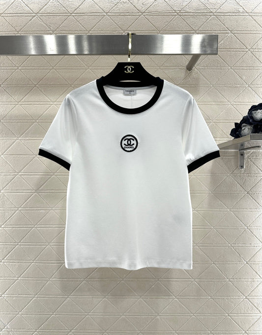 Beaded Logo T-Shirt