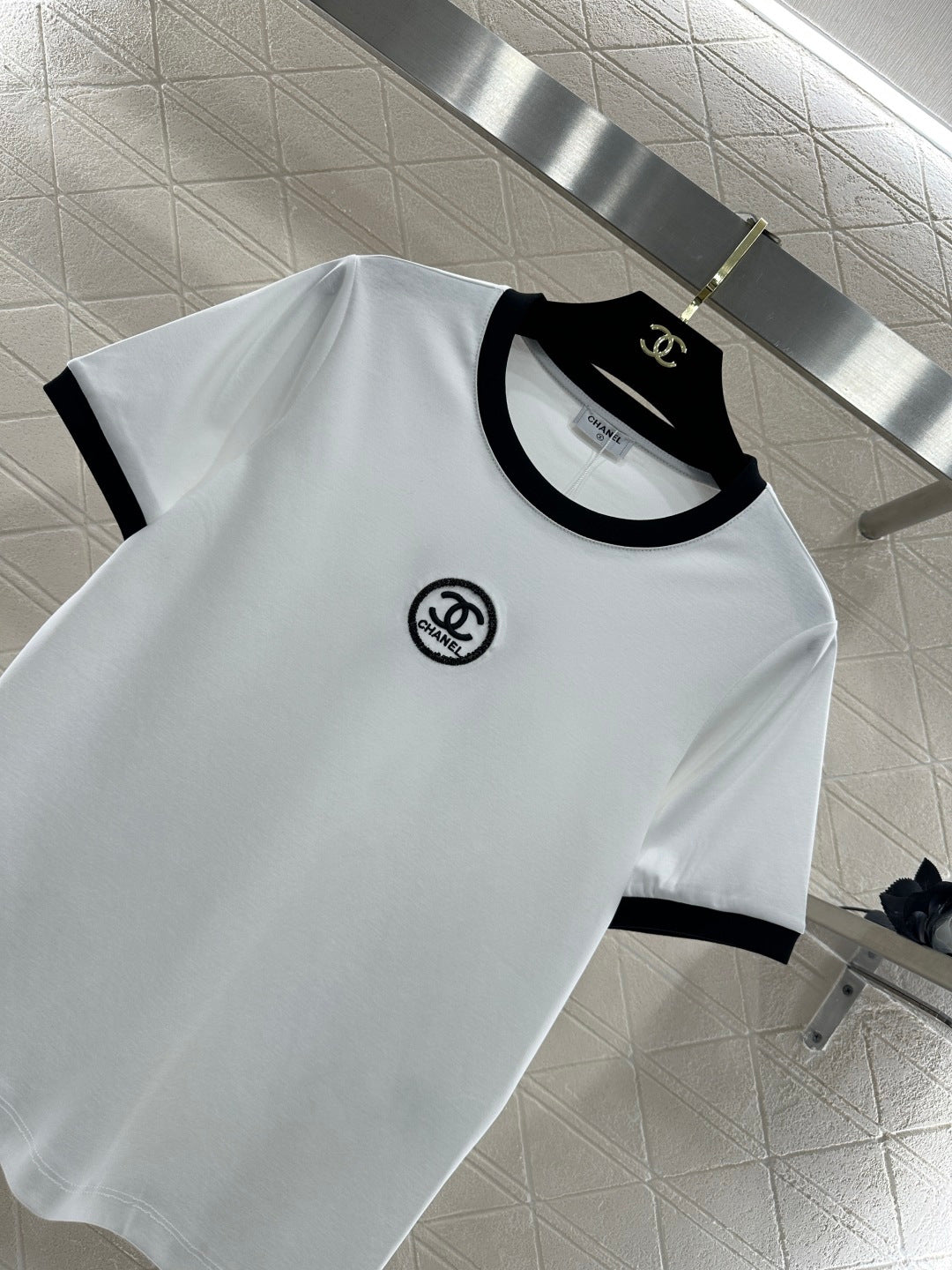 Beaded Logo T-Shirt