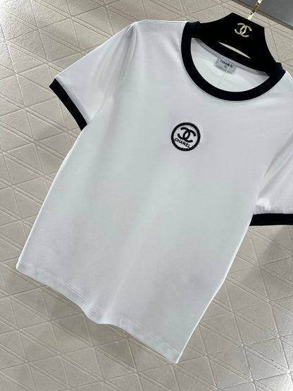 Beaded Logo T-Shirt