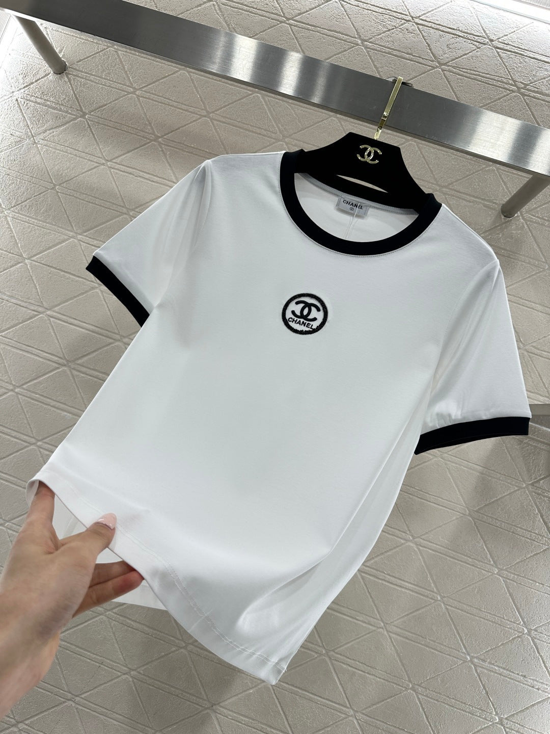 Beaded Logo T-Shirt
