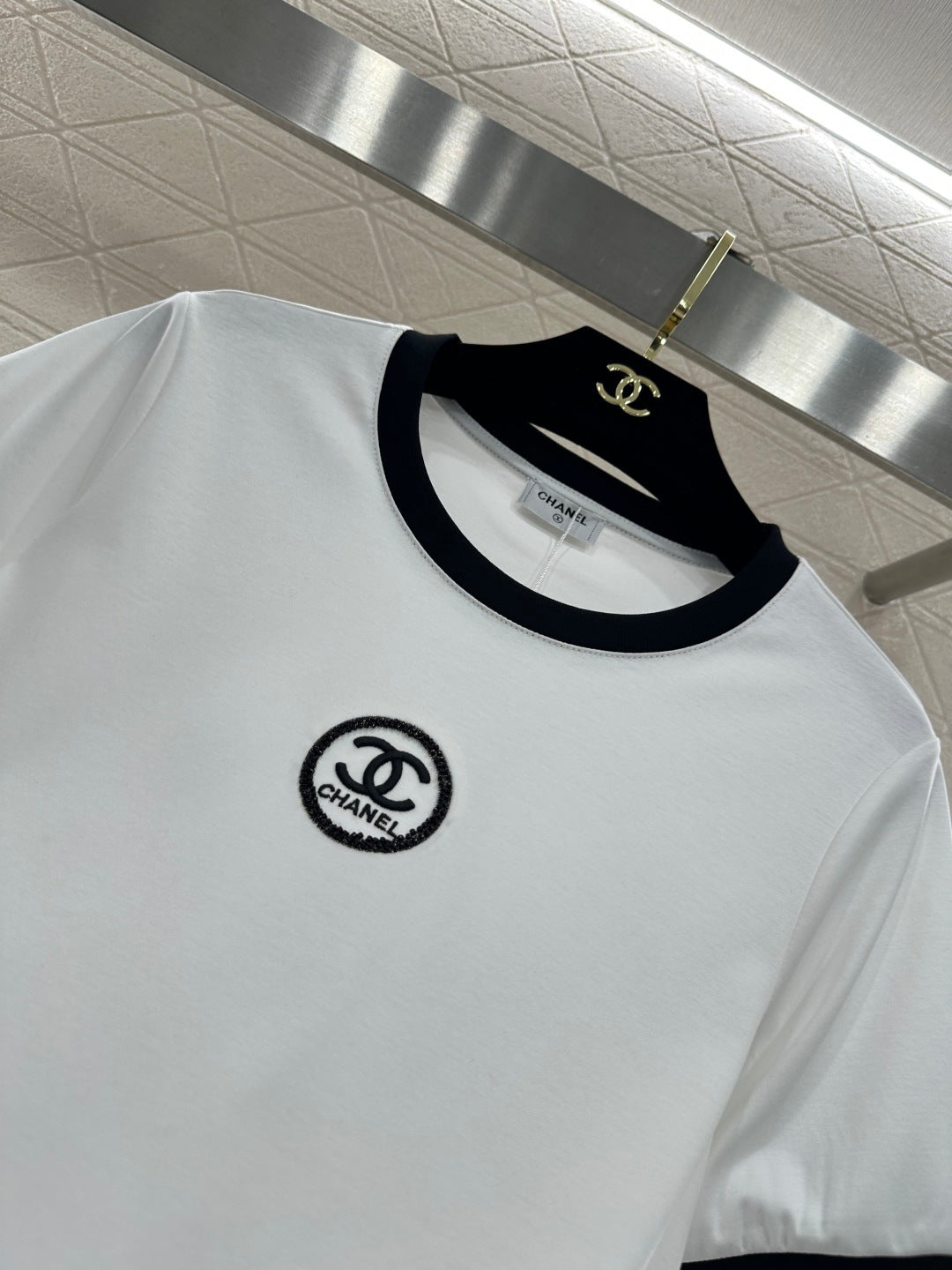 Beaded Logo T-Shirt