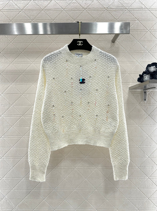 Sequined Pullover Sweater
