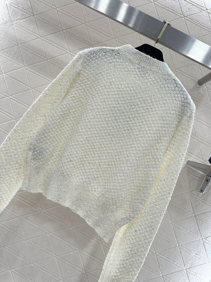Sequined Pullover Sweater