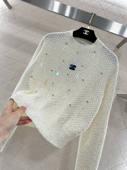 Sequined Pullover Sweater