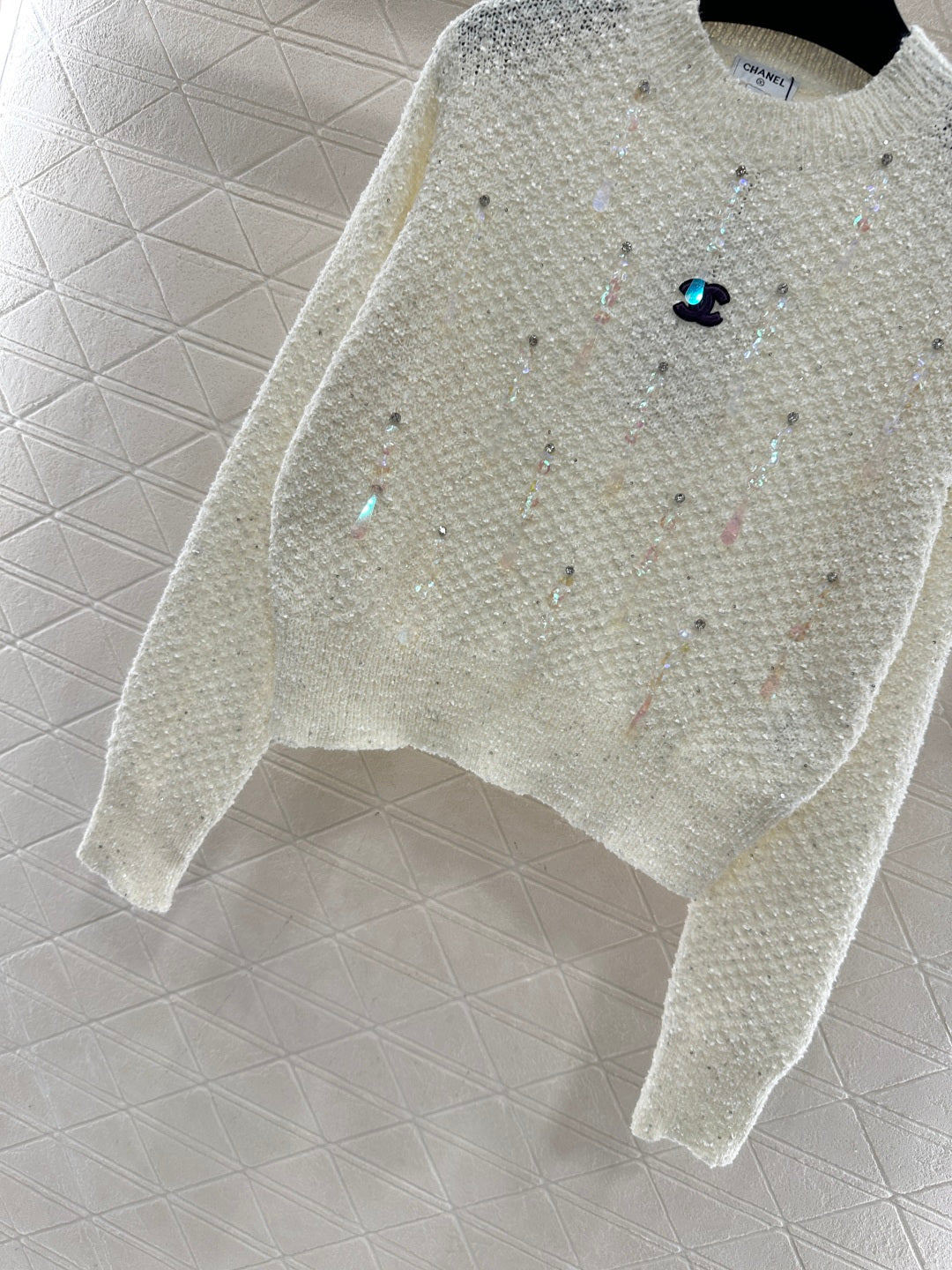 Sequined Pullover Sweater