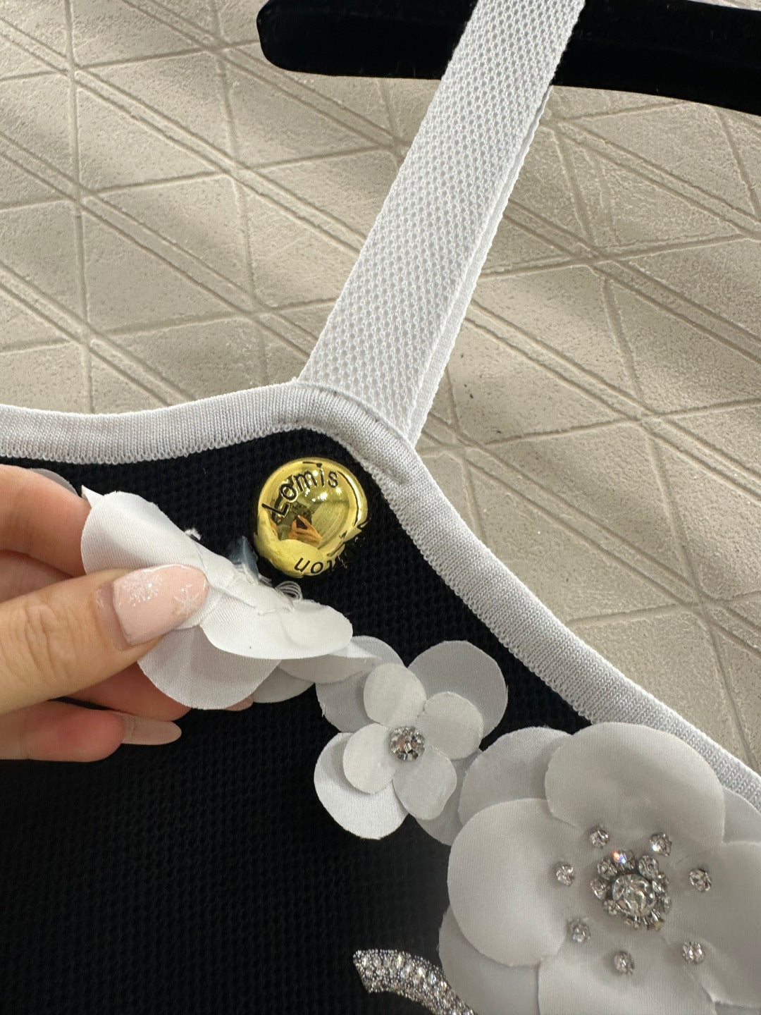 Rhinestone Knit Camisole