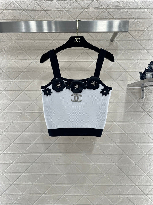 Rhinestone Knit Camisole