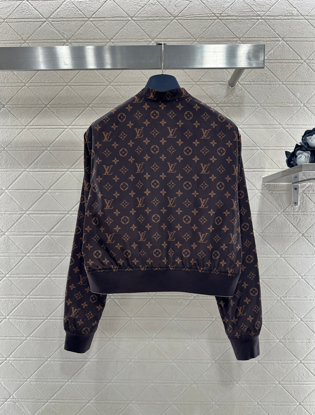 Reversible Printed Zip-Up Jacket