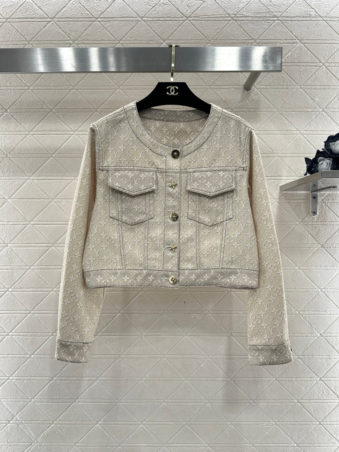 Printed Denim Jacket