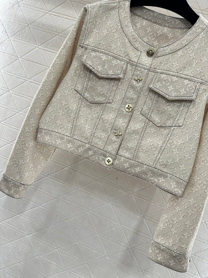 Printed Denim Jacket