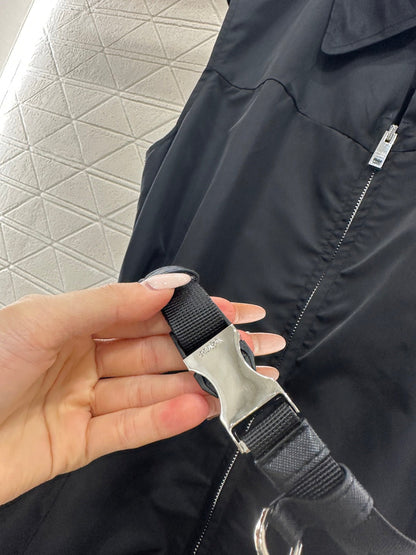 Located Vest Dress with Belt