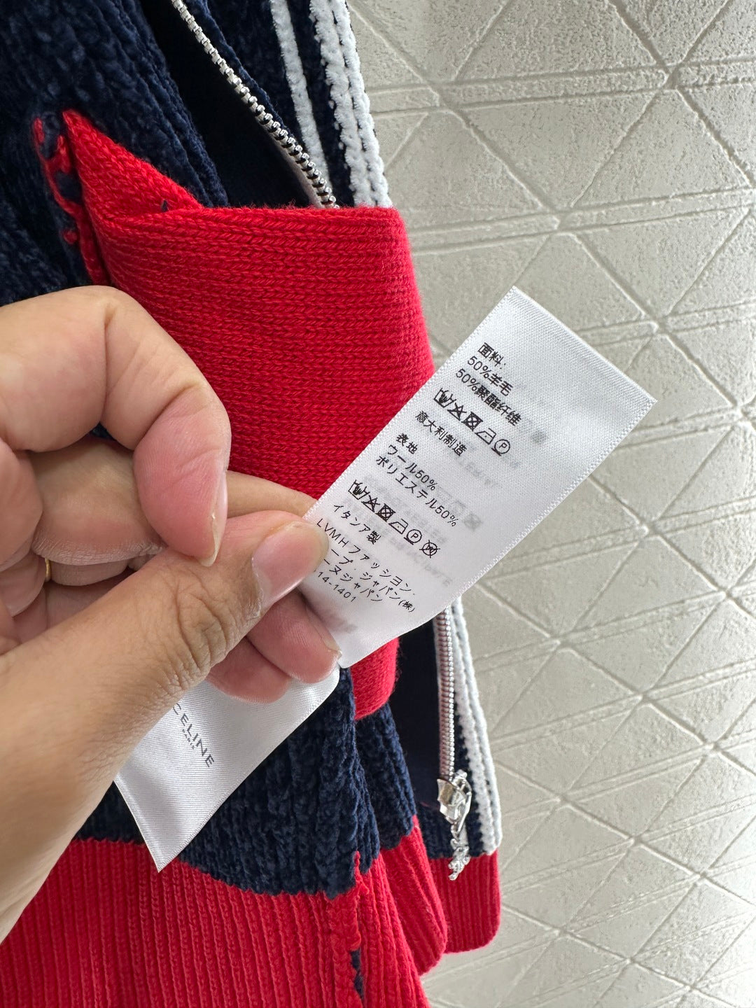 Color-Blocked Stand Collar Jacket