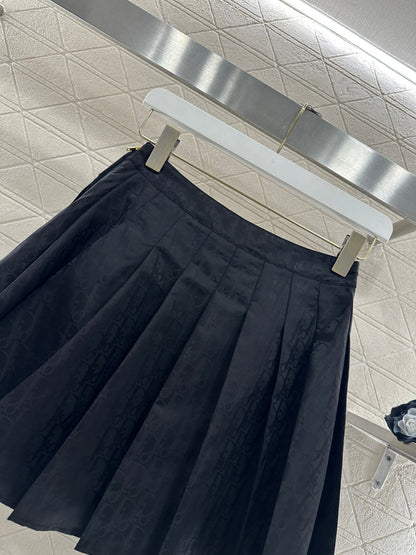 Jacquard Mini Skirt