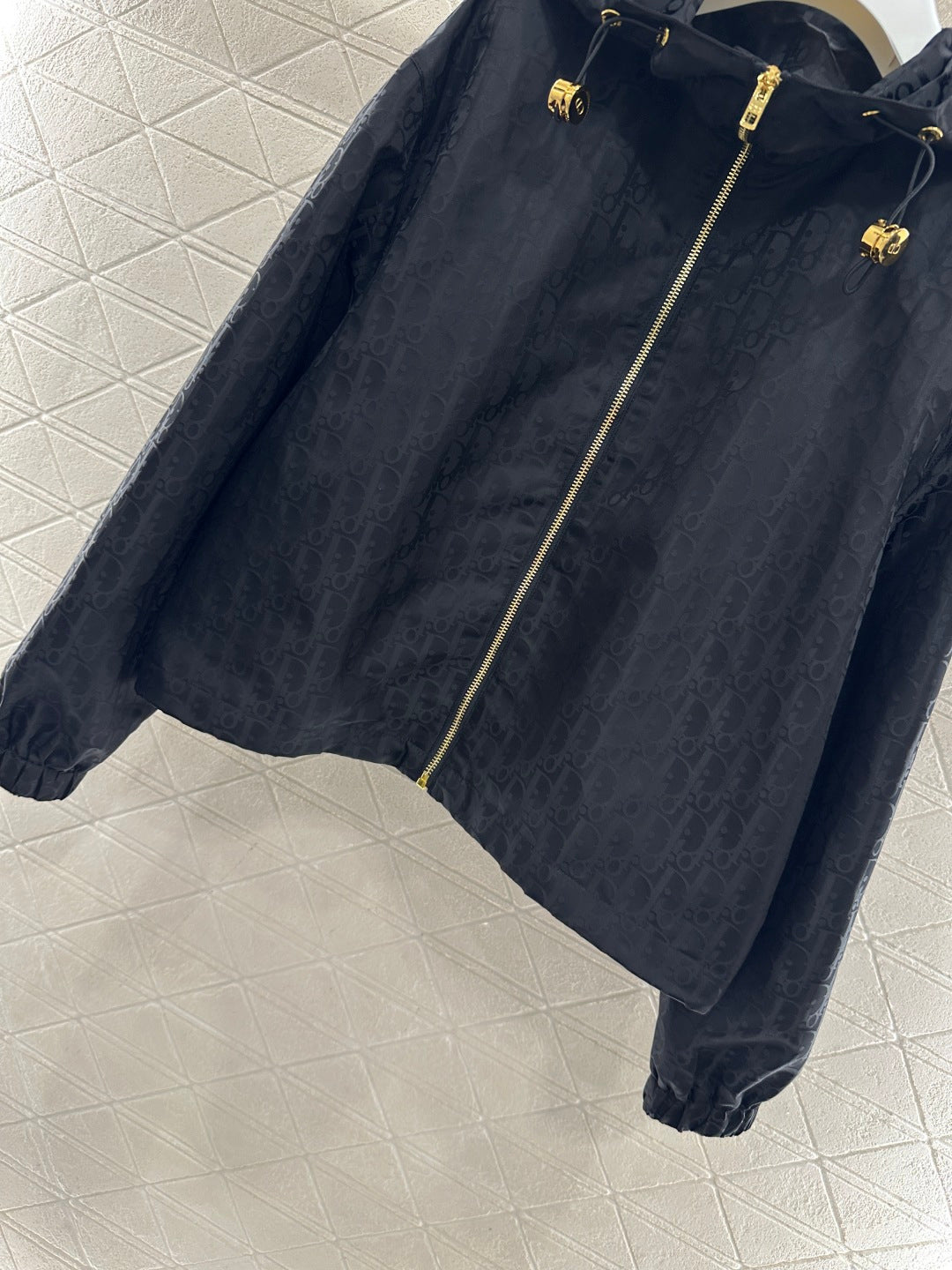 Jacquard Windbreaker Jacket