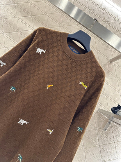Embroidered Sweater