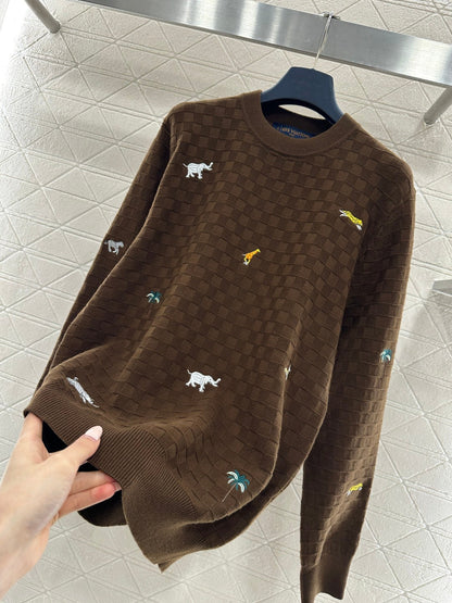 Embroidered Sweater